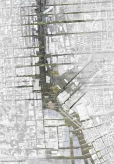 an aerial view of a city with lots of buildings