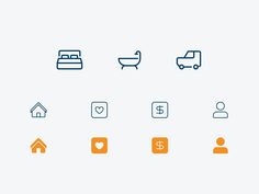the icons are arranged in different colors and sizes, including one for each person to see