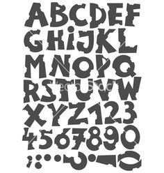 the letters and numbers are drawn in black ink