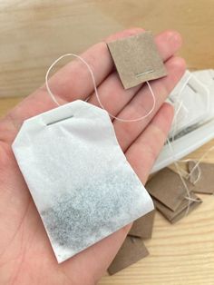 This easy step by step guide will teach you how to make your own homemade tea bags that you can fill with your favorite homegrown herbal teas and blends. This thoughtful DIY makes a great gift for any occasion! Homemade Herbal Tea Bags, How To Make Herbal Tea Bags, Homemade Tea Bags, How To Make Tea Bags, Coffee Filter Tea Bags Diy, How To Make Coffee Tea Bags, How To Make A Tea Bag, Diy Tea Bag Craft, How To Make Reusable Tea Bags