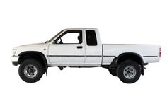 a white pick up truck is shown on a white background stock images and clippings