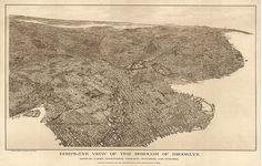 an old map of the city of brooklyn