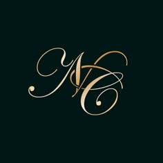 the letter m in gold on a black background