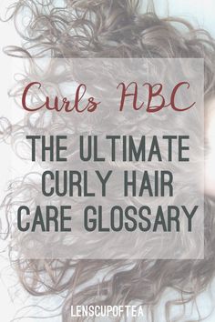Always wondered what all those curl terms mean? Wonder no longer! I break them down on my blog in easy to understand and science-based explanations, so you can take care of your wavy, curly or coily hair. Big Curls, Hair Blog, Curly Girl Method, Hair Cleanse, Wavy Curly Hair, Coily Hair, Types Of Curls, Curl Cream, Curly Hair Care