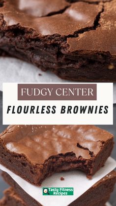 Flourless Brownies – Rich, Fudgy & Naturally Gluten-Free