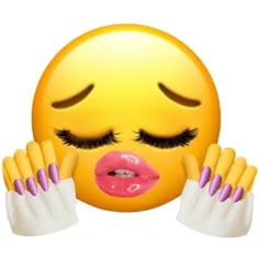 a woman's face with her eyes closed and hands resting on her cheek,