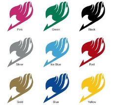 the different colors of hair are shown in this image