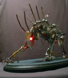 9 Machines, Art Collectibles, Animatronics Art, Robot Inspiration, Old Machines, Mechanical Animal, 9 Movie Art, Mechanical Creatures, The Thing Creature