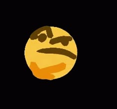 an emoticive smiley face in the dark