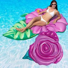 Swimline Rose Flower Float And Hibiscus Flower Float Combo Pack, Pink Floral Pool Float, Flower Pool Float For Adults, Rose All Day Pool Float, Flower Shaped Pool Float, Inflatable Flower Pool Floats, Flower Pool Float, Hibiscus Pool Float, Pink Floral Pool Float, Rose Pool Float