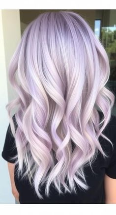 Discover the most trendy balayage hairstyles that will make your hair stand out! From soft balayage hair blonde to rich haircolors, these haircoloring ideas will give you a fresh, new look. Whether you’re going for a subtle balayaged hair effect or a bold transformation, find your perfect shade here! ✨ #HairColorIdeas #BalayageHair Lavender Color Hair, Lavender Ash Blonde Hair, Blonde Hair With Lavender, Lavender Blonde Hair Balayage, Lavender Blonde Hair Color, Blonde To Lavender Hair, Violet Blonde Hair, Blond Purple Hair, Blonde With Lavender
