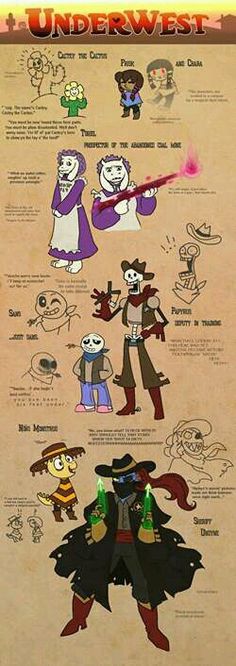 an image of cartoon characters that are in the middle of a poster with words underneath it