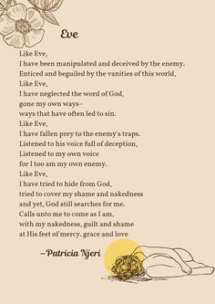 the poem is written in black and white with an illustration of a hand holding a flower