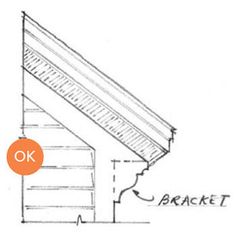 the diagram shows how to install a stair casement for a roof on a house