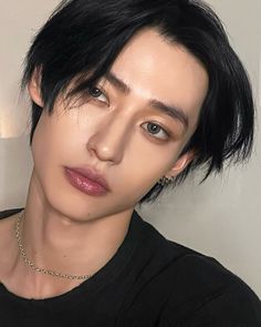 Anime Haircut, Mens Makeup Natural, Asian Haircut, Face Paint Makeup, Cool Hairstyles For Men, Male Makeup, Minimal Makeup, Models Makeup, Asian Eye Makeup