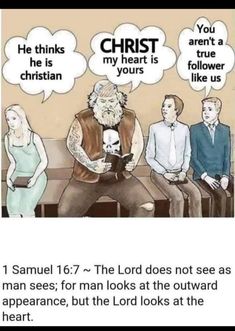 a comic strip with an image of three people sitting on a bench