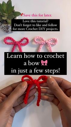 crochet ideas for beginners
