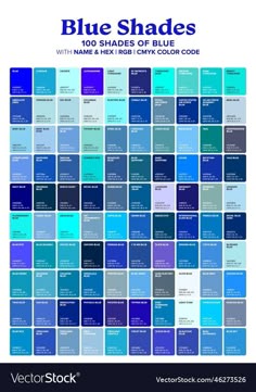 the color shades in blue are very similar to each other, but they have different colors