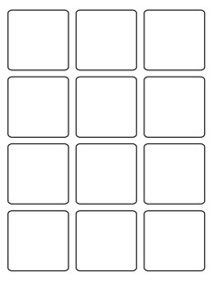 blank squares are arranged in the shape of rectangles to make it easier for students to draw