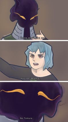 an image of some cartoon characters with different expressions