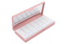 The 55 Best Stocking Stuffers of 2023 Cute Pill Box For Work, Minimalist Pill Box, Pill Case Pink Aesthetic, Pretty Pill Organizer, Minimalist Pill Box Design, Blue And Pink Pill Box, Pink Pill Box Organizer, Pastel Pill Organizer, Pink Travel Pill Organizer Box