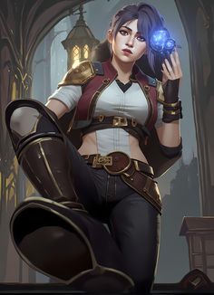 an image of a woman holding a ball in her right hand and posing for the camera