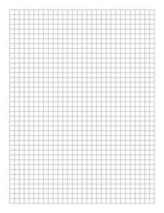 a graph paper with squares on it