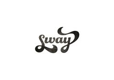 the word sway written in black ink