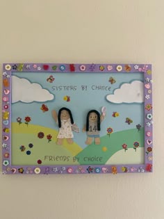 perfect gift! Friends By Chance Sisters By Choice, Bsf Crafts, Gift Ideas For Older Sister, Birthday Gifts Sister, Sister Present Ideas, Birthday Gift Craft Ideas For Sister, Birthday Present Ideas For Sister, 6 Friends Drawing, Present Ideas For Sister