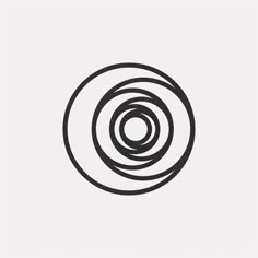 a black and white photo of a circular object on a white background with the word's name below it