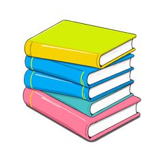 School Book Clipart Image