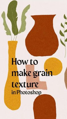 a book cover with an image of vases and plants