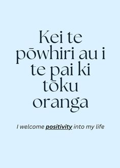 the words are written in black on a blue background