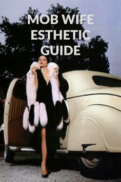 Explore the latest in mob wife aesthetics with our curated collection of glamorous crime family looks. #MobWifeFashion #FashionTrends2024 #affiliate Mob Wife Aesthetic 2024, Adriana La Cerva, Versace Shades, Wife Style, Mob Wives, Statement Coat, Mesh Blouse, Versace Sunglasses, Formal Attire