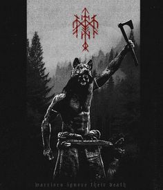 an image of a demon holding a hammer