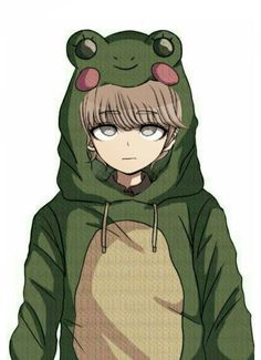 an anime character wearing a frog costume