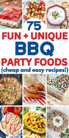 cookout food ideas backyard parties