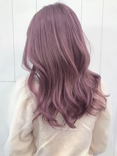 Light Mauve Hair, Light Mauve Hair Color, Ash Mauve Hair, Mushroom Pink Hair, Lavender Pink Hair, Mauve Hair, Muted Mauve Hair Color, Greyish Pink Hair, Metallic Mauve Hair