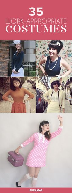 the cover of 35 work - appropriate costumes for women