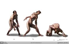 werewolf transformation- human to wolf #1 Transformation Reference, Human Like Werewolf, Wolf Transformation, Lycanthrope Art, Monster Transformation Art, Half Werewolf Half Human, Werewolf Study, Werewolf Human, Werewolf Transformation Reference