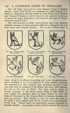 an old book with pictures of cats and dogs on it's pages, including the title