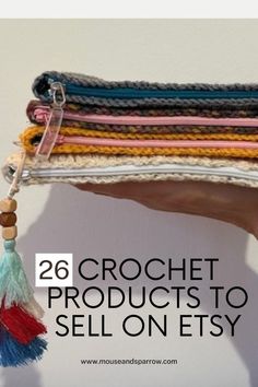 crochet products to sell on etsy