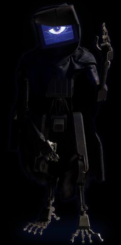 Cyberpunk Plague Doctor, Plague Doctor Robot, Dark Robot Aesthetic, Stray Robot Cosplay, Robots From Stray, Scary Robot Concept Art, Dark Robot Wallpaper, Stray Robot Design, Stray Robot Head