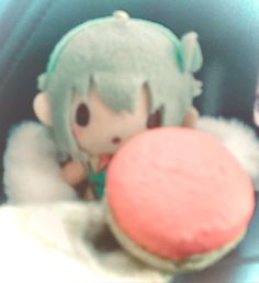 Picture of my nene plush :3 Nene Project Sekai Pfp, Nene Seal, Nene Fish, Nene Kusanagi Plush, Project Sekai Icons Nene, Nene Running, Pjsk Chicken Plush, Angry Nene, Nene Kusanagi Pfp Chibi