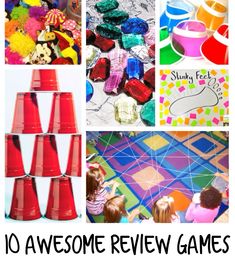 the top ten games for kids to play with in their homeschool or at school