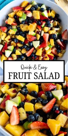 Quick & Easy Fruit Salad