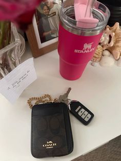 #coach #pink #wallet Coach Wallet, Wallet, Pink