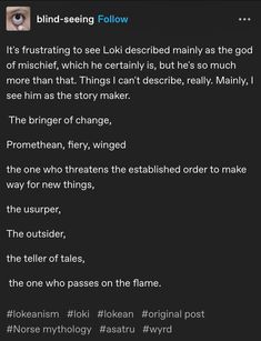 an image of someones text message on their cell phone with the caption blind seeing follow