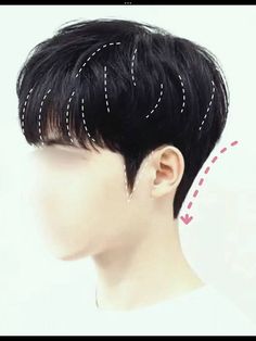 Comma Cut, Two Block Haircut Straight, Haircuts For Men With Diamond Face Shape, Two Block Haircut 360, Soft Two Block Haircut, Two Block Bowl Cut, Two Block Korean, Tow Block Hairstyle, Hair Two Block