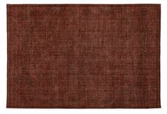 a red rug on a white background